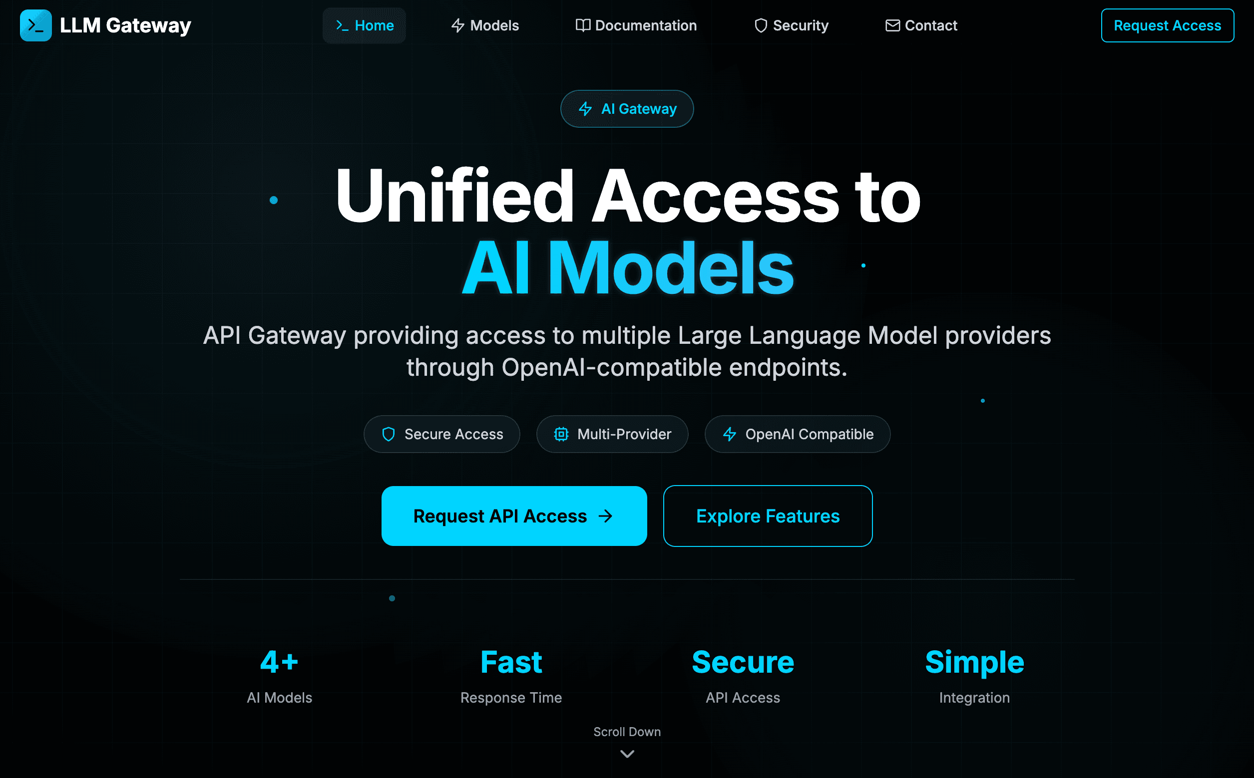 LLM Gateway API
